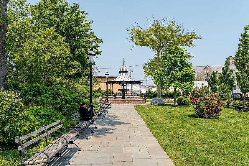 Cape May Rotary Park in Cape May, New Jersey.