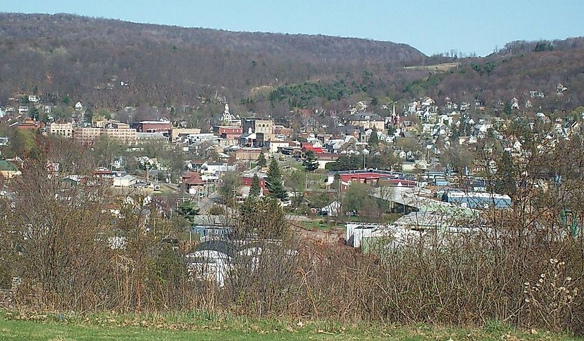 Downtown Ridgway, Pennsylvania