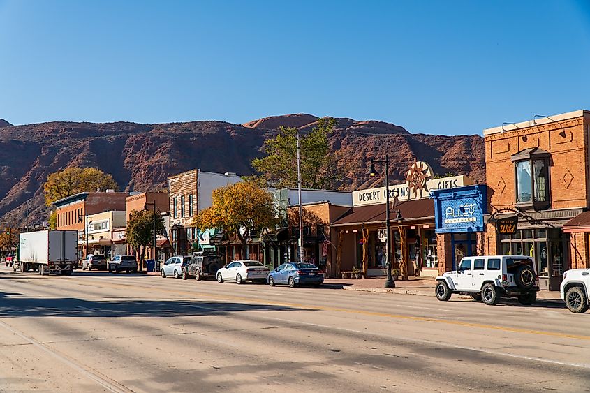 Main Street in Moab, Utah