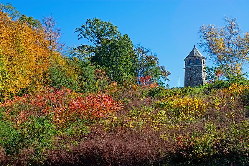 Vernon, Connecticut, in fall.