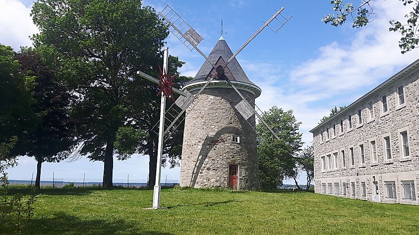 Pointe-Claire Windmill, Montreal, Quebec, Canada.