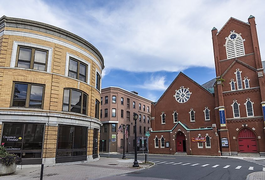 The methodist church in Pittsfield, Massachusetts.