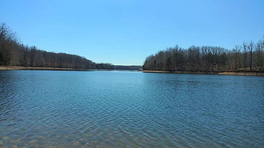 Tims Ford Lake.