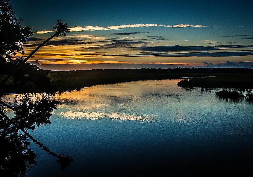 Sunrise at Edisto Beach State Park