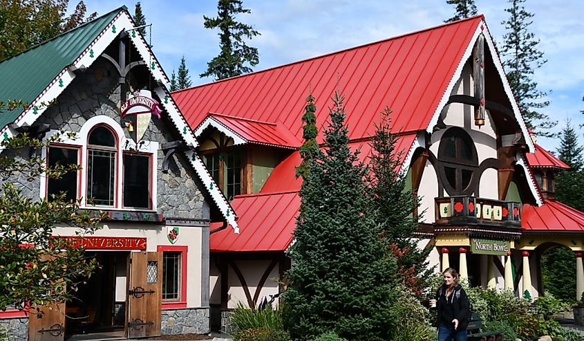 Santas Village amusement park in Jefferson, New Hampshire