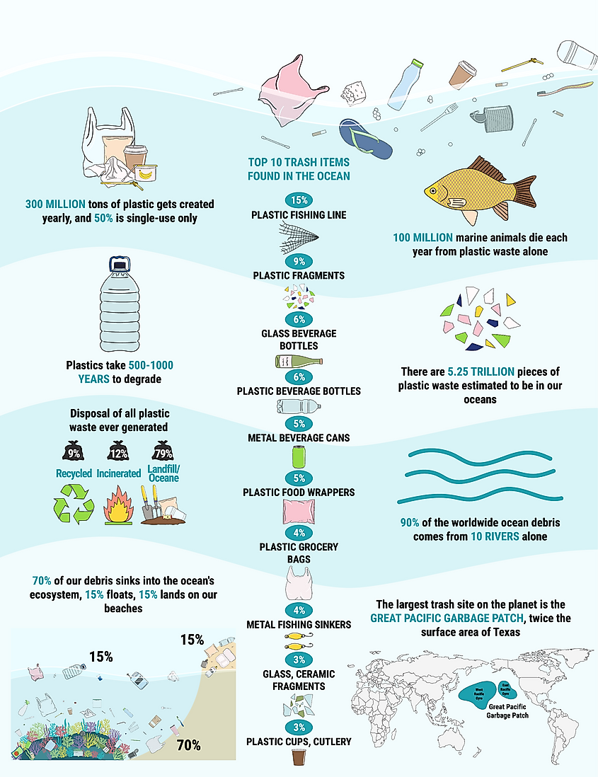 The Causes And Effects Of Ocean Pollution WorldAtlas