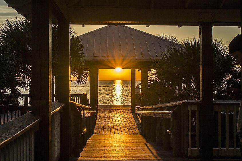 Pier in Englewood, Florida