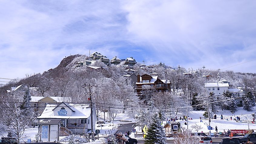 Beech Mountain, North Carolina, USA.