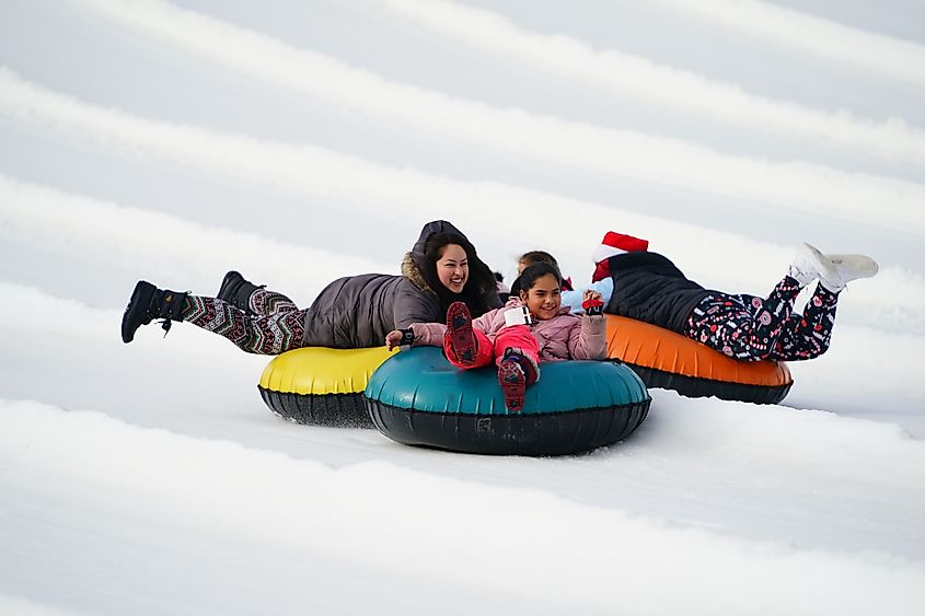 Sunburst Winter Sports Park near Elkhart Lake in Wisconsin.