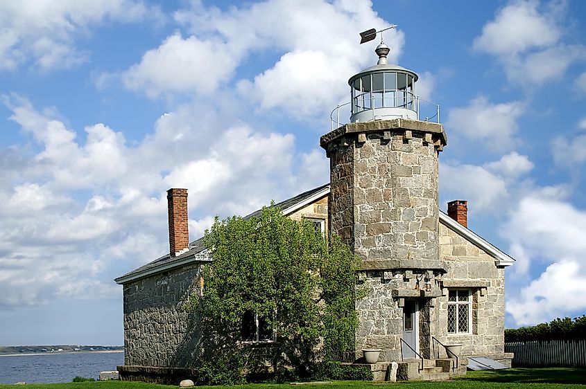 A lighthouse museum in Stonington, Connecticut.