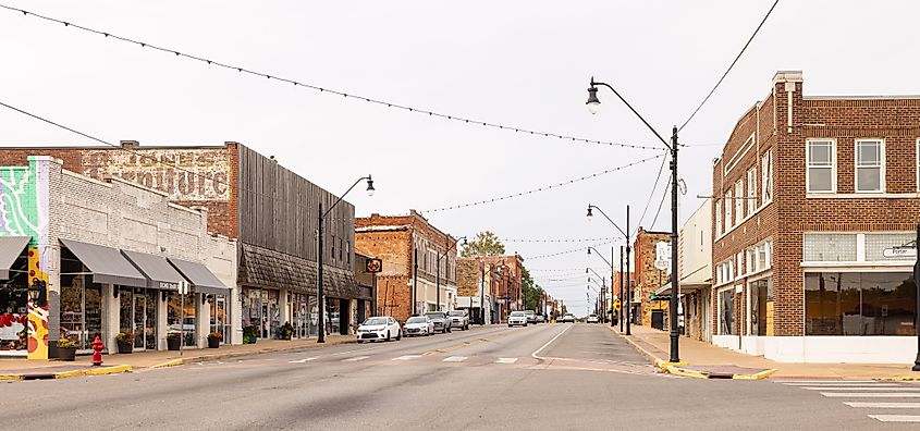 Okmulgee, Oklahoma.