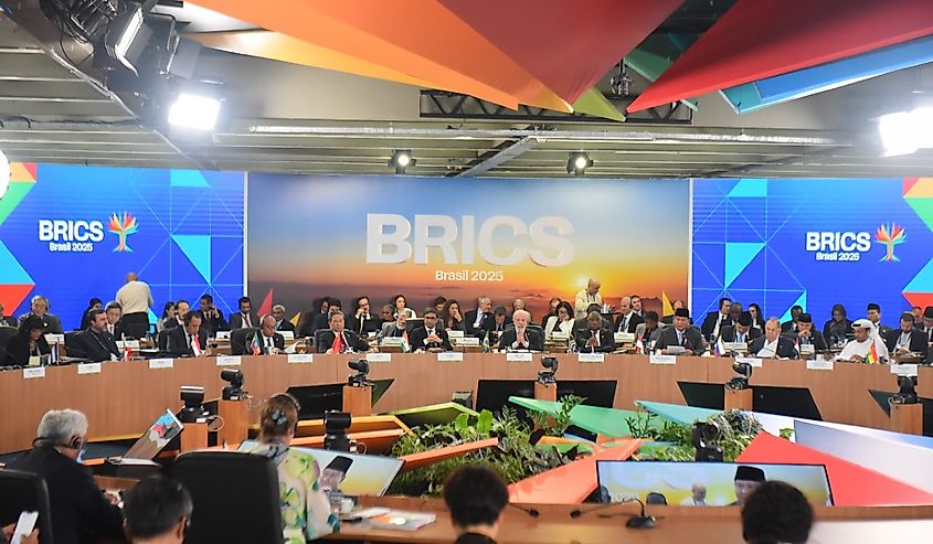 All heads of state of the BRICS 2025 Brazil Summit members.