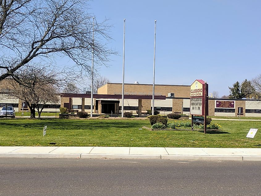 Glassboro High School in Glassboro, New Jersey.