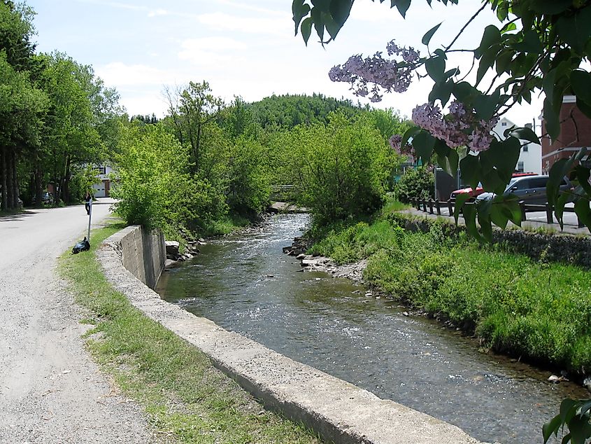Mohawk River in Colebrook, New Hampshire.