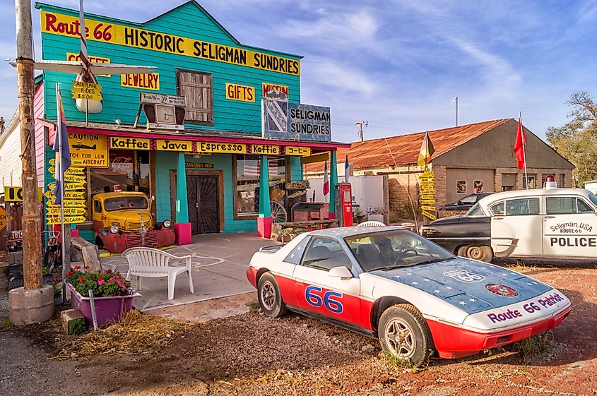 Route 66 in Seligman, Arizona