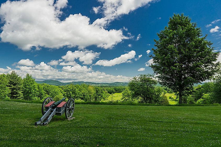 Saratoga National Historical Park Battlefield