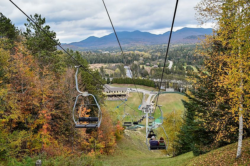 Lake Placid ski lift.