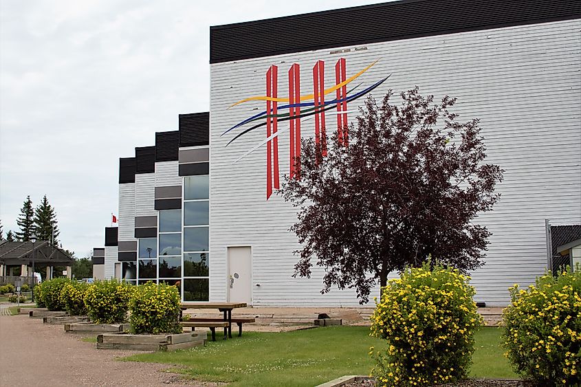 Aquatic Center in Lloydminster, Alberta