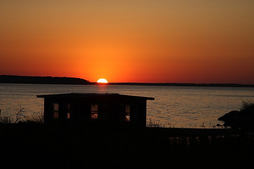 Devils Lake, North Dakota.