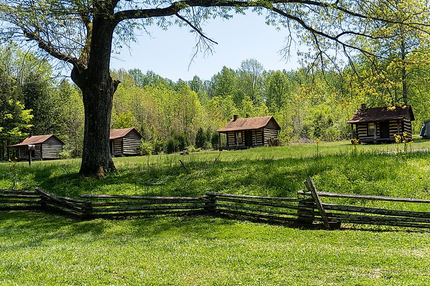 Abraham Lincoln Birthplace National Historical Park in Hodgenville, Kentucky