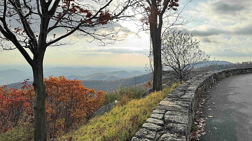 Shenandoah National Park and Skyline Drive Overlook  Photo by Bryan Dearsley