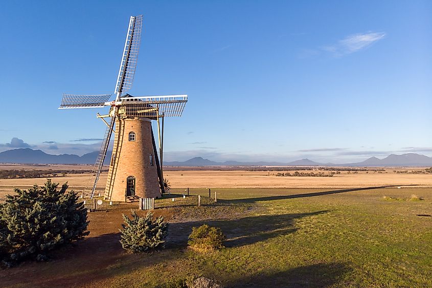 Lily Dutch Windmill near Borden, Australia.