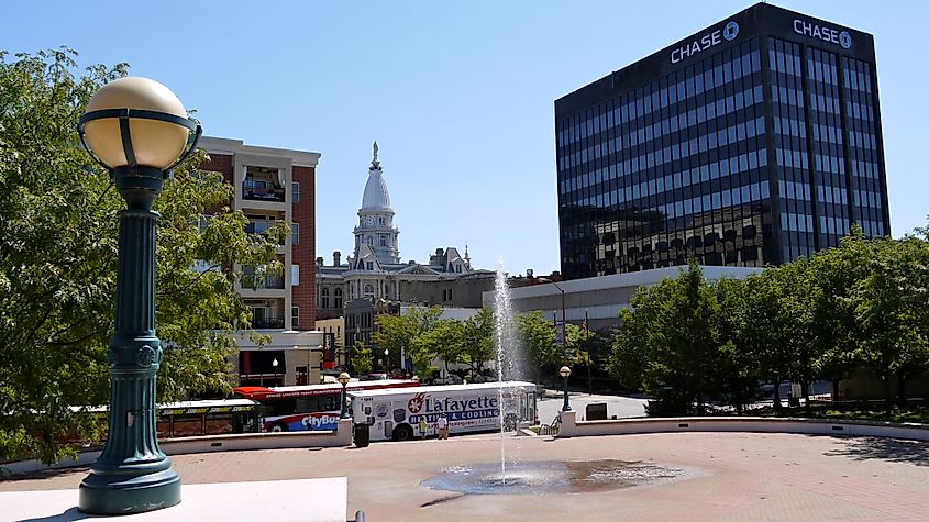 Downtown Lafayette, Indiana