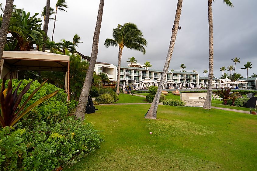 Resort in Wailea in Hawaii.