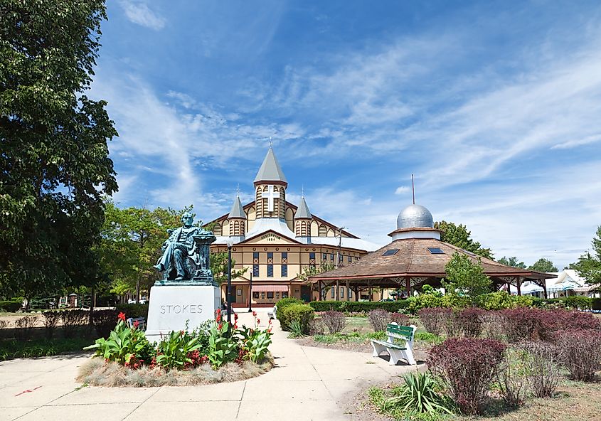 The auditorium in Ocean Grove - a small beach town New Jersey.