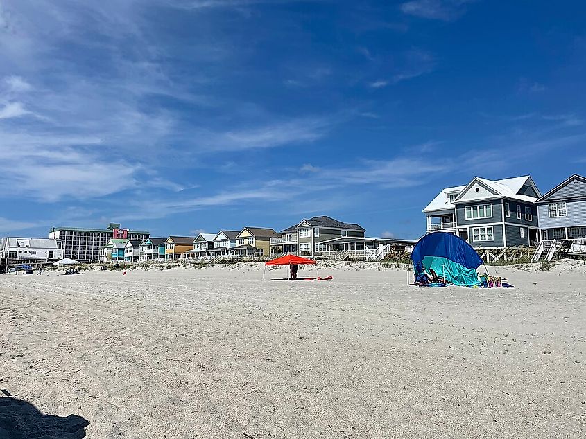 Surfside Beach shoreline