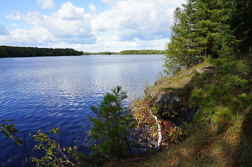 Landscape photos on the Wisconsin River outside of Merrill, Wisconsin