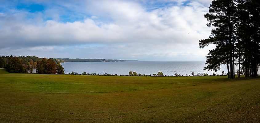 Ross R. Barnett Reservoir on the Pearl River