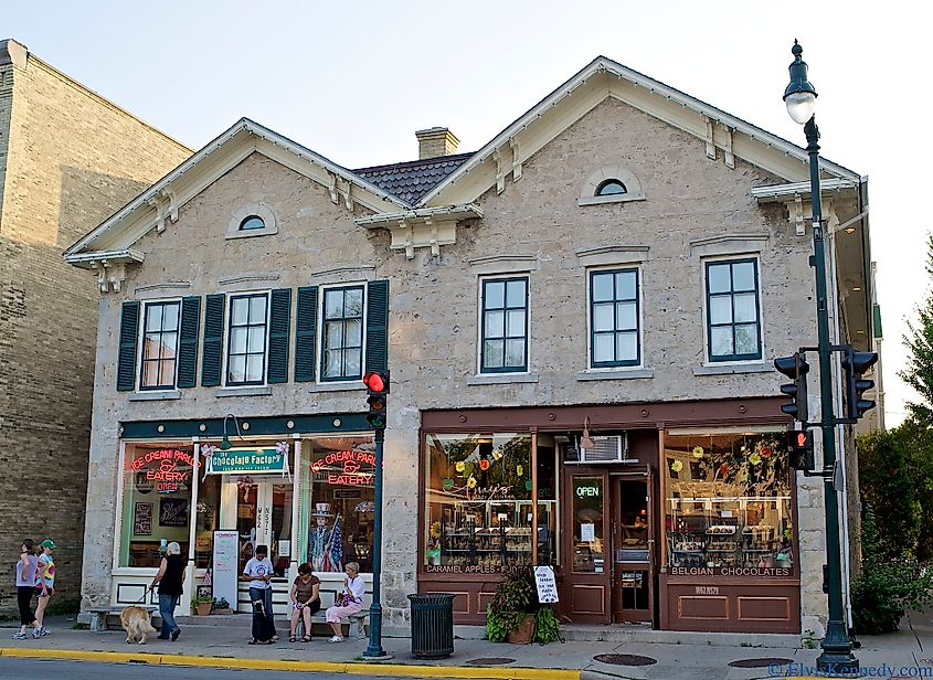 Downtown Cedarburg, Wisconsin