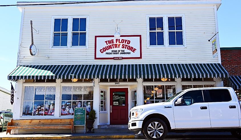 The Floyd Country Store, Virginia.