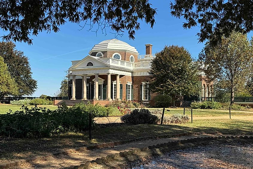 Jefferson's Monticello was where the future President dabbled in winemaking