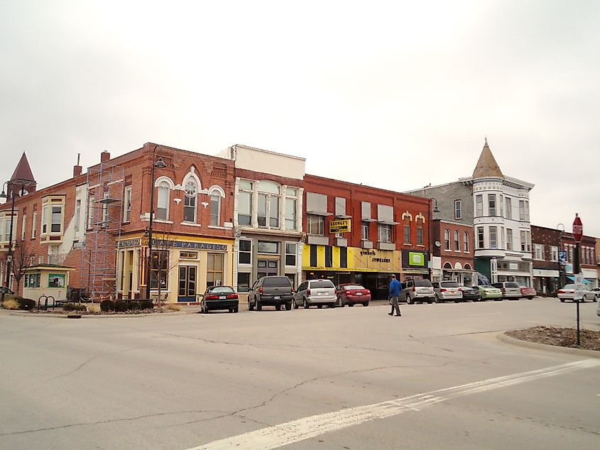 Downtown Fairfield, Iowa