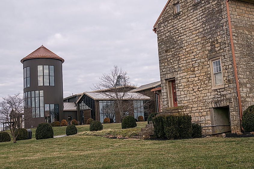 Bardstown, Kentucky: Lux Row Bourbon Distillers exterior.