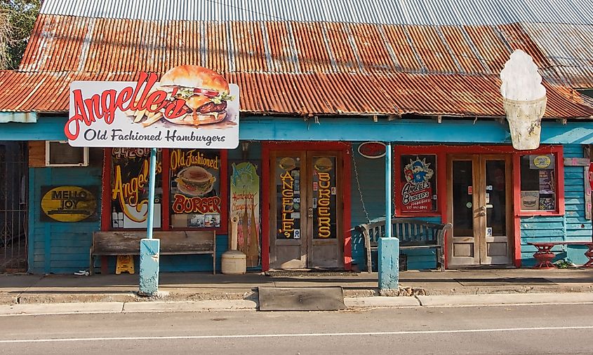 Angelle's restaurant in Breaux Bridge.