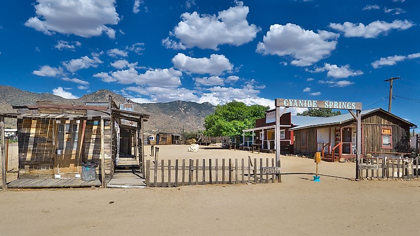 The Cyanide Springs Museum in Chloride, Arizona.