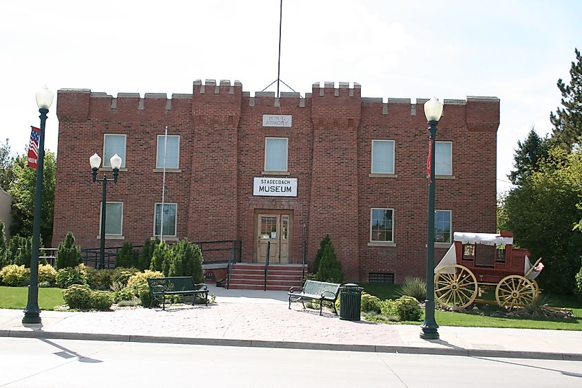 Stagecoach Museum in Lusk, Wyoming