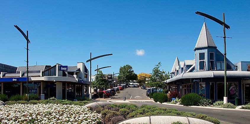 Joll Road in Havelock North, Hawke’s Bay Region, New Zealand