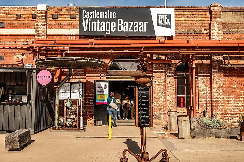 Castlemaine Vintage Bazaar in Castlemaine, Victoria, Australia