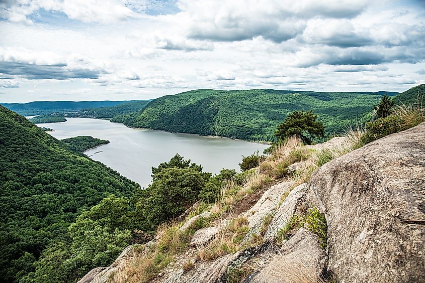 The Hudson Valley from Atop Breakneck Ridge in Cold Spring, New York