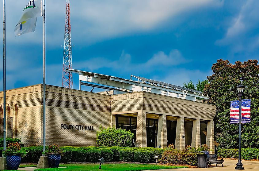 Foley City Hall in Alabama.