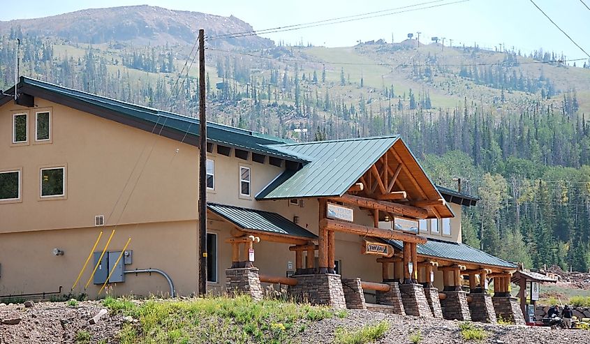 Resort at Brian Head in the Wasatch Mountains, Utah.