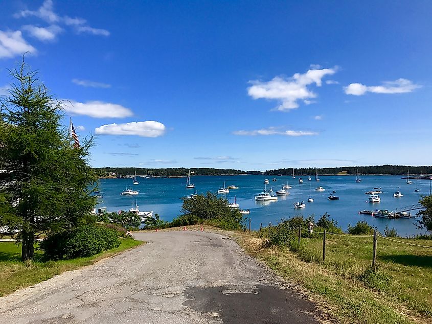 Swan's Island in Maine.