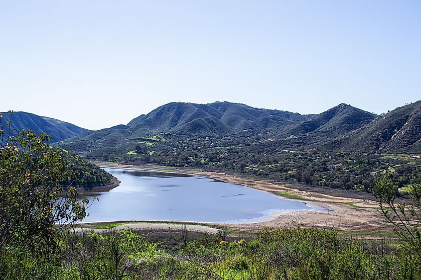 Lake Hodges, CA.