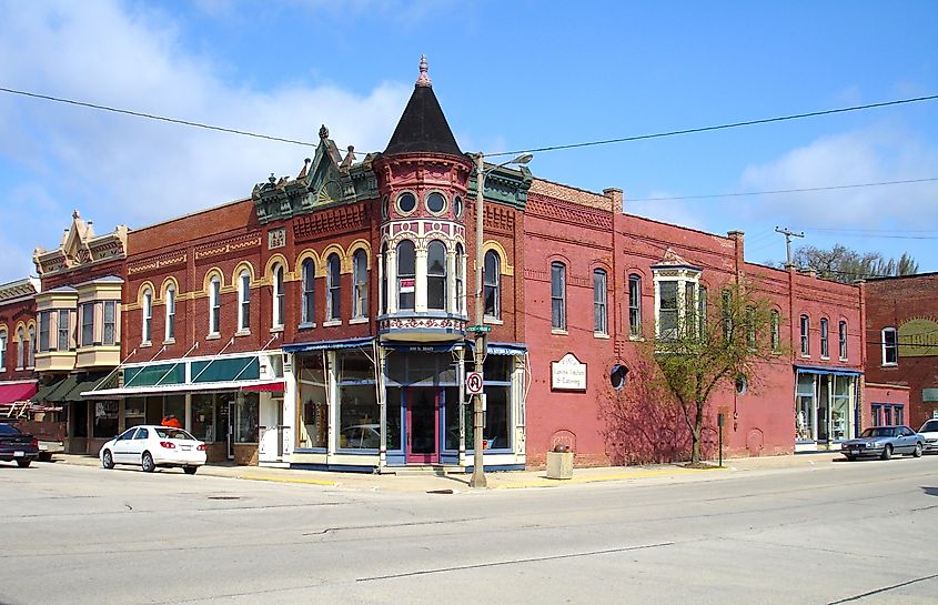 W.E. White Building, Stockton, Illinois