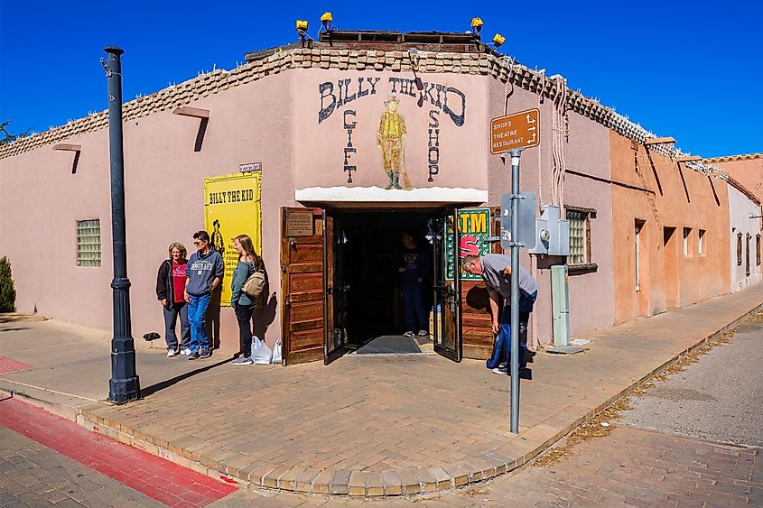 The gift shop across from the town square in Mesilla, New Mexico, USA.