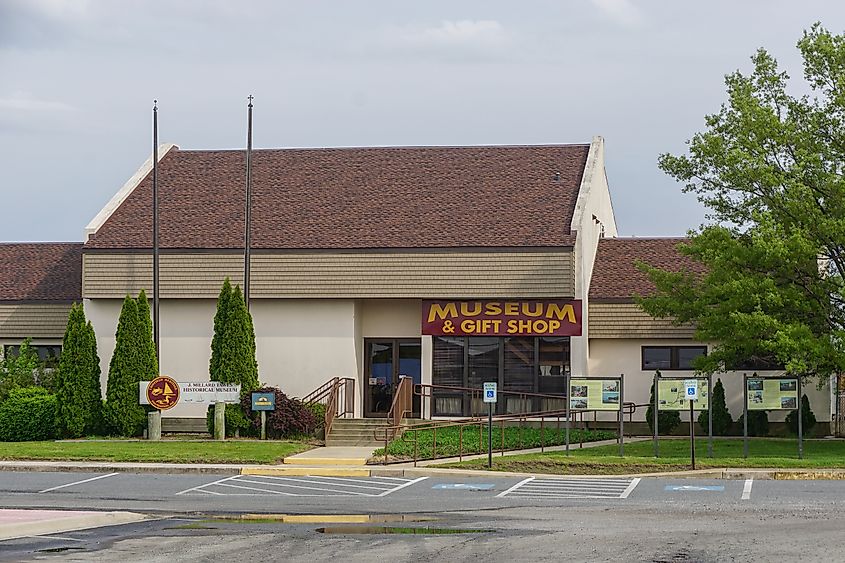 The J. Millard Tawes Historical Museum in Crisfield, Maryland